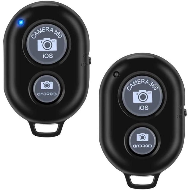 4 Pack Bluetooth Camera Remote Control Shutter for Smart Phones Wireless Camera Remote Control Compatible with /Android