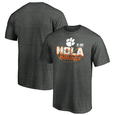 Clemson Tigers Fanatics Branded College Football Playoff 2020 National Championship Bound Defensive T-Shirt -