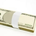 thumbnail image 3 of OULII 300Pcs Waterproof Paper Cash Straps Money Bands for Bills Practical Simple Use in Retail and Hotels, 3 of 8