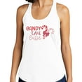 thumbnail image 2 of Candy Cane Cutie Tank Top Fitted Racerback Women's 2X-Large Heather Grey, 2 of 5