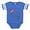 Royal Blue, variant on CafePress - Ladybug Cary - Cute Infant Baby Football Bodysuit