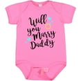 thumbnail image 3 of Inktastic Will You Marry Daddy-ring Boys or Girls Baby Bodysuit, 3 of 5