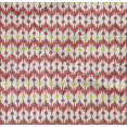 thumbnail image 4 of oneOone Tissu Popeline Sergé Coton Bio Chevron Ikat Imprimé Tissu d'Artisanat BTY 42 Pouces de Large, 4 of 4