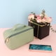 thumbnail image 4 of Bolsa de maquillaje de gran capacidad, tacto de alta gama, estuche de maquillaje portátil, bolsa de almacenamiento y cuidado personal portátil para mujer, 4 of 5