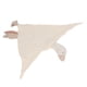 thumbnail image 1 of Manta de seguridad con forma de ganso para bebé, de algodón suave, transpirable, bonita manta de seguridad para recién nacido, color blanco marfil, 1 of 15