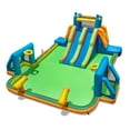 Canddidliike Kids Inflatable Water Slide with 2 Long Slides and 2 ...