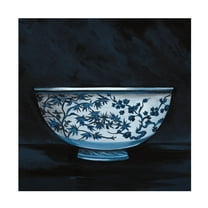 Debbi Wetzel 'Blue Willow Bowl' Canvas Art