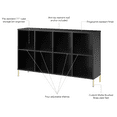 thumbnail image 5 of Bush Furniture Soho 8 Cube Organizer in Black, 5 of 6