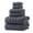 Gray, variant on Cotton Bath Towel Set 6 Piece, Highly Absorbent Quick Dry Soft Towels for Bathroom Gym Travel Everyday Use, 27.5 X 55 Inch, Gray
