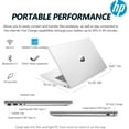 thumbnail image 5 of HP Portable Laptop, 17.3" HD+ Touchscreen, Intel Core i5-1335U, 8GB RAM, 512GB SSD,Backlit KB, Webcam, HDMI, Wi-Fi 6, Windows 11 Pro, Silver, 5 of 6
