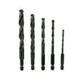 thumbnail image 1 of Hyper Tough 5-Piece 1/4-inch Hex Shank HSS Drill Bit Set, 1 of 8