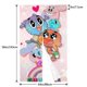thumbnail image 4 of Cortina para puerta de El asombroso mundo de Gumball, cortina opaca con estampado de patrón, cortina divisoria para habitación, tapiz para decoración del hogar, 34" de ancho x 56" de largo, 4 of 7