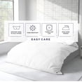 thumbnail image 5 of Kotton Culture 600 TC 100% Egyptian Cotton Duvet Cover (White, Oversized King, 1 Piece Only), 5 of 5