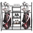 thumbnail image 2 of Home-it Golf Bag Sports Dual Golf Storage Organizer golf organizer rack, 2 of 5