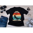 thumbnail image 1 of Kitesurfing Shirt: Cancel Everything, Windsurfer Gift - Black - L, 1 of 2
