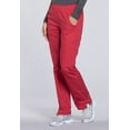 thumbnail image 4 of Cherokee Workwear Originals Women's Scrubs Pant Mid Rise Straight Leg Pull-On Cargo WW210, 4 of 5