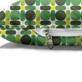 thumbnail image 4 of Yellow and Green Pet Bed, Digitally Generated Big and Small Circles, Chew Resistant Pad for Dogs and Cats Cushion with Removable Cover, 24" x 39", Fern Green Lime Green, by Ambesonne, 4 of 4
