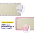 thumbnail image 2 of Crib & Toddler Extra Soft Microfiber Fitted Sheets for Standard Crib & Toddler Mattress Pad for Baby Girls and Boys, 2-Pack, 2 of 4