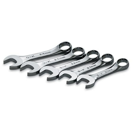 Discount Metric Combination Wrench - SK Hand Tools 86241- 5 Piece 12 Point Metric Short Combination Wrench Set
