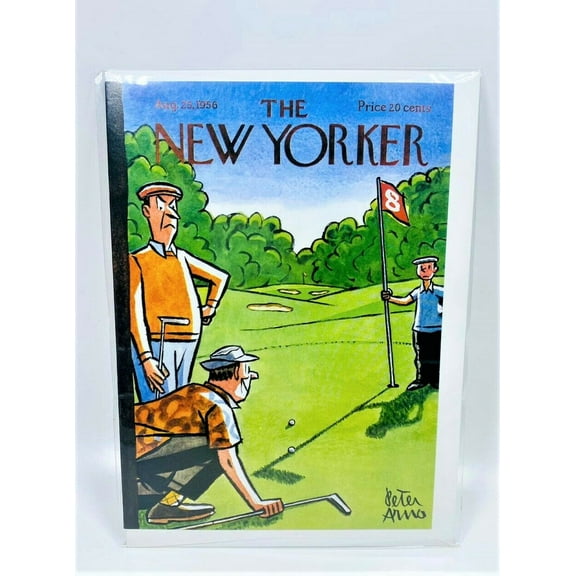 LOT OF 10 The New Yorker -  Aug. 25, 1956 - By Peter Arno - Greeting Card