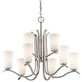 thumbnail image 2 of Kichler Lighting - Nine Light Chandelier - Armida - 9 Light 2-Tier Chandelier -, 2 of 2