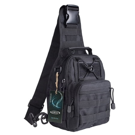 G4Free Outdoor Sling Backpack Sports Shoulder Bag Pack Small Hiking Crossbody Daypack for Travel