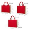thumbnail image 3 of Versatile Linen Carryall Bag Waterproof Coating and Stylish for Any Occasion, 3 of 16