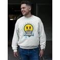 thumbnail image 2 of Sensei Emoji Dojo - Wise Master Retro Graphic Men's Sweatshirt, 2 of 4