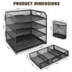 thumbnail image 2 of PHANCIR Organizador de Escritorio de 4 Niveles, Nuevos Suministros de Oficina, Organizador y Almacenamiento de Archivos de Escritorio de Metal, 1 Paquete, 2 of 6