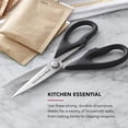 thumbnail image 4 of KitchenAid Tijeras de cocina multiusos con funda protectora, 8.72 pulgadas, negro negro 1, 4 of 8