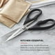 thumbnail image 4 of KitchenAid Tijeras de cocina multiusos con funda protectora, 8.72 pulgadas, negro negro 1, 4 of 8