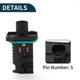 thumbnail image 4 of Sensor de Flujo de Aire Masivo para Suzuki Swift No.1380069L00 Sensor MAF para Suzuki New Vitara SX4 S-Cross, 4 of 6