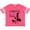 Football Pink and White, variant on Inktastic I'd Rather Be in Paris- Shopping and Travel Girls Toddler T-Shirt