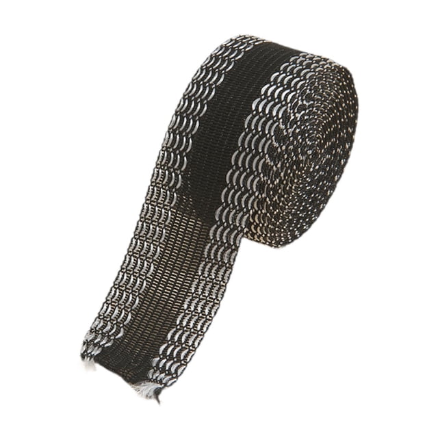 Cinta para Dobladillo de Pantalones con Pasta Bucal, Tiras Modificadas con Borde de Pantalón Lavable, Cinta para Dobladillo de Pantalones para Ropa, P Negro