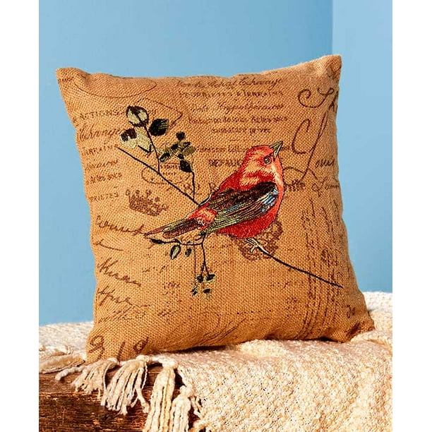 The Lakeside Collection BirdThemed Accent Pillows