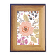 thumbnail image 1 of Dalia flor planta pintura Marco de imagen marco de escritorio, 1 of 4