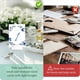 thumbnail image 2 of 24 Soportes Blancos para Números de Mesa, de Madera, Ligeros, para Bodas, Pequeños, para Tarjetas de Lugar., 2 of 5
