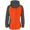 thumbnail image 2 of Holloway Sportswear XS Womens Raider Softshell Jacket Carbon Print/Orange 229357, 2 of 4