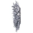 thumbnail image 4 of Vickerman 24" Silver Artificial Eucalyptus Glitter Wreath., 4 of 6