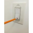 thumbnail image 4 of JSP Manufacturing 1 Gang Clear Rocker Switch & Outlet Cover Guard Plate (2 Pack), 4 of 9