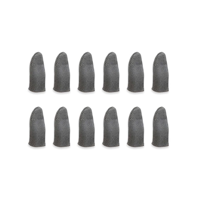 ziyahi Smooth Finger Cover Game Controller Sweat Proof Non-Scratch Touch Screen Fingertips Fingers Gloves for Mobile Phone