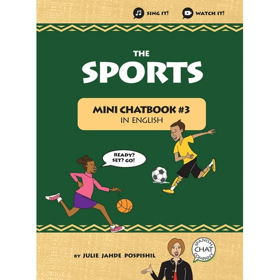 Mini Chatbook in English Hardcover The Sports: Mini Chatbook in English #3 (Hardcover), Book 3, (Hardcover)