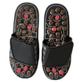 thumbnail image 1 of Zapatillas de reflexología, terapia magnética, masaje, culturismo, estimulación de puntos de acupuntura, zapatos negros de Tai Chi, tallas 40-41, 1 of 5
