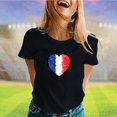 thumbnail image 2 of Otaozi t shirts for women trendy summer womens tops casual cotton summer tops for women plus petite blouses for women size petite for office trendy Clearance Sale, 2 of 4