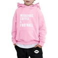 thumbnail image 4 of Kids Hoodie Sweatshirt And Sweatpants Cartoon Rugby Football Prints Pullover Hoodie Set Tracksuit 2 Piece Outfits 6 Month Baby Gift Set Kids Pants Suit, 4 of 4