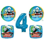 Thomas The Train 4th Fourth Happy Birthday Party Balloons Decorations Supplies Tank