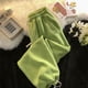 thumbnail image 1 of Pantalones harén de lana de cordero y terciopelo acolchados para otoño e invierno, ropa exterior cálida, pantalones deportivos holgados para niños, 1 of 4