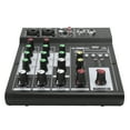 thumbnail image 3 of FLAMEEN BT Mixing Console Convenient To Use Durable Metal Material Audio Mixer Lightweight Business For Home Karaoke Home Webcast, 3 of 8