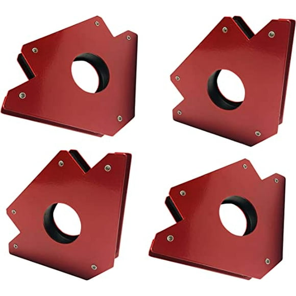 X-Large 5" Angle Welding Magnet Support Jig Holder (4-Pack)