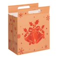 thumbnail image 2 of Christmas Gift Bags, 10.23X8.26X4.72" Non Woven Tote Bags with Handles, Xmas Candy Holders, Festive Treat Containers, Seasonal Present Sacks, Reusable Holiday Pouches for Christmas Party Favors, 2 of 7